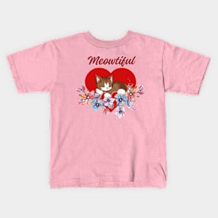 Sleeping Kitty Kids T-Shirt